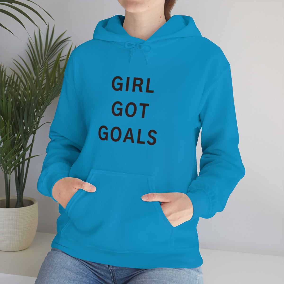 Goals-  Heavy Blend™ Hooded Sweatshirt