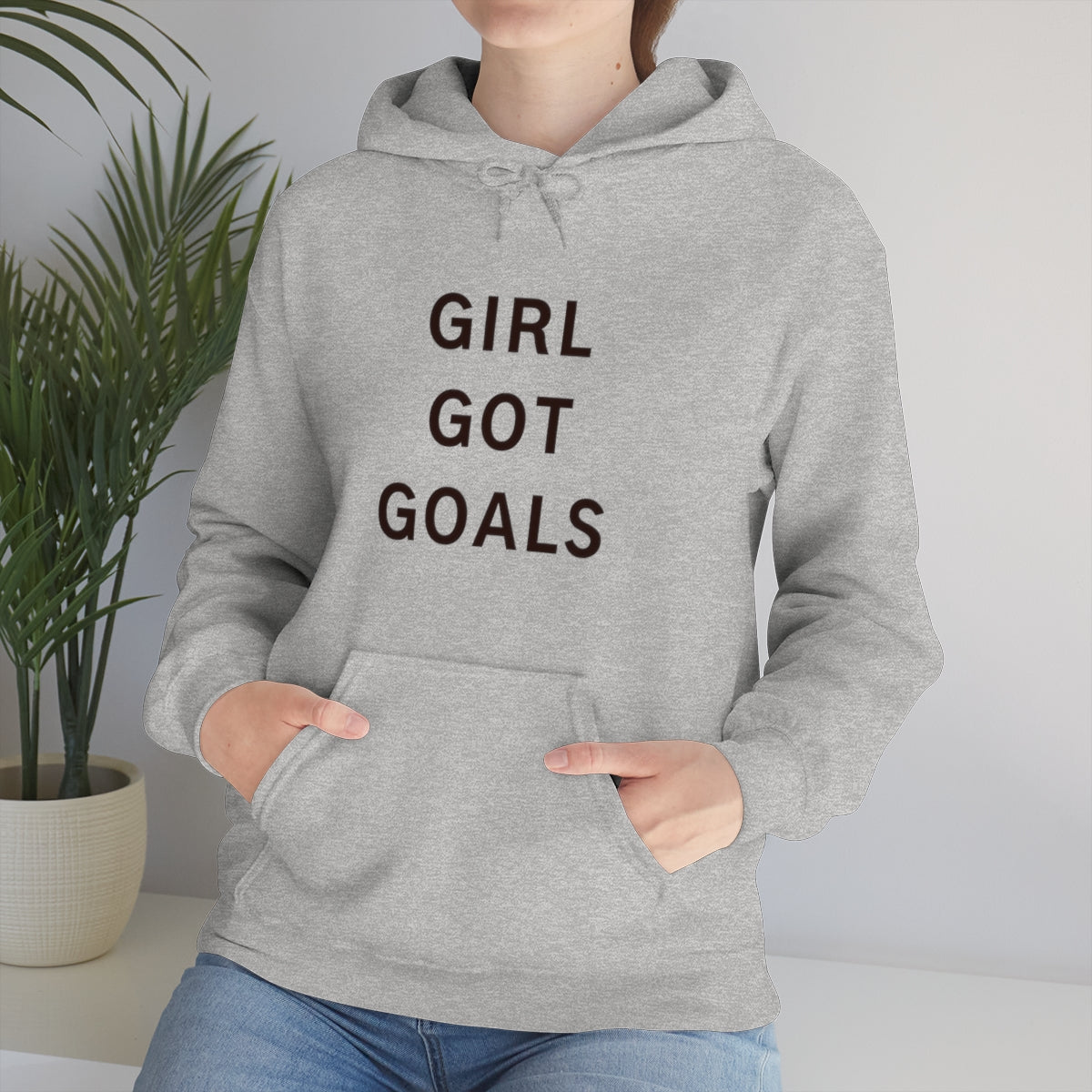 Goals-  Heavy Blend™ Hooded Sweatshirt