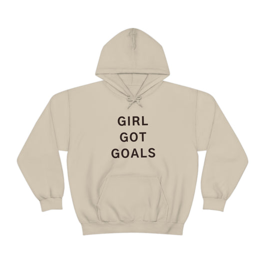 Goals-  Heavy Blend™ Hooded Sweatshirt