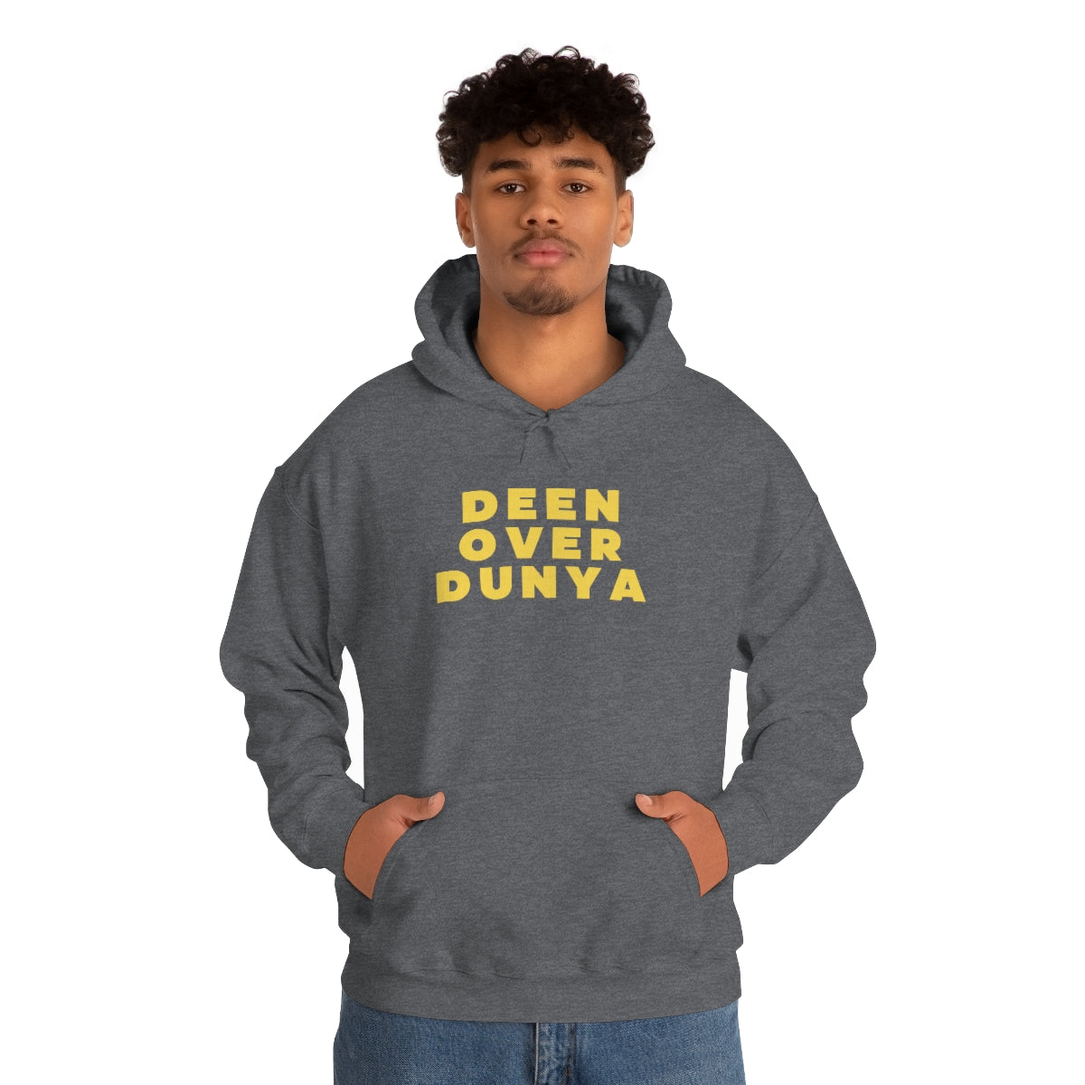 Deen Over Dunya - Hooded Sweatshirt