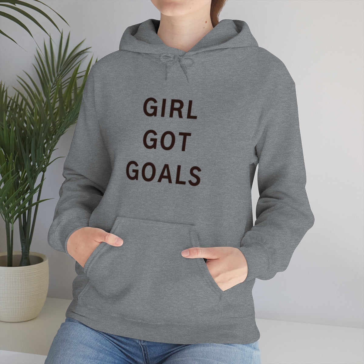 Goals-  Heavy Blend™ Hooded Sweatshirt