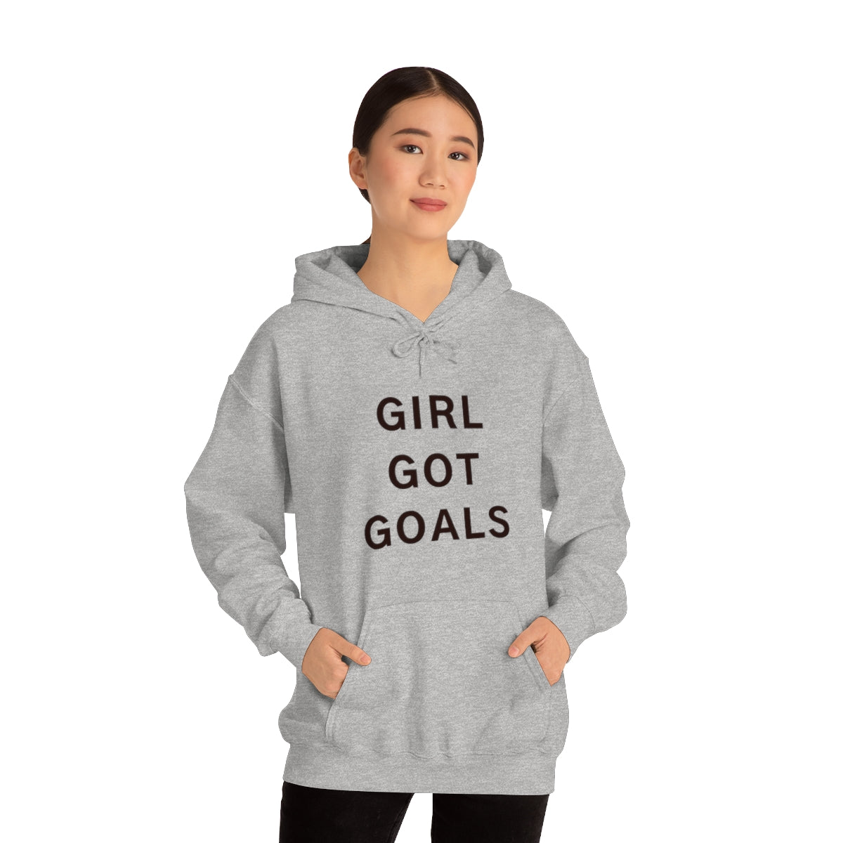 Goals-  Heavy Blend™ Hooded Sweatshirt