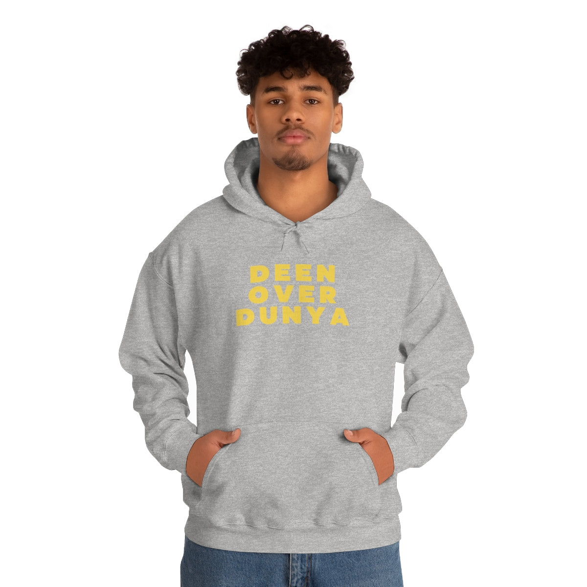 Deen Over Dunya - Hooded Sweatshirt