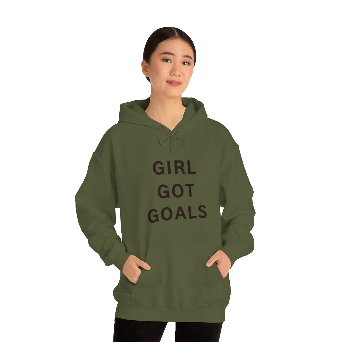 Goals-  Heavy Blend™ Hooded Sweatshirt