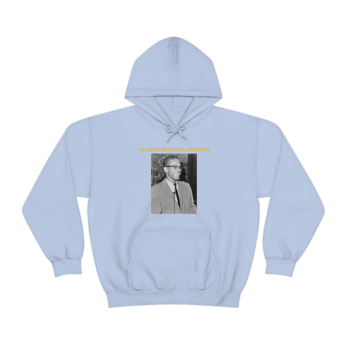 El-Hajj Malik El-Shabazz - Heavy Blend™ Hooded Sweatshirt