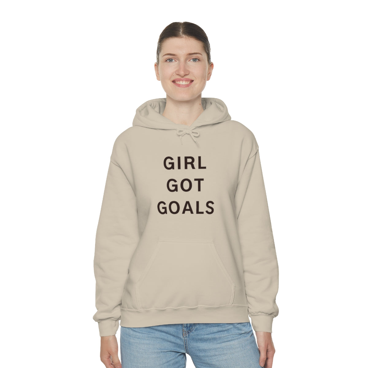 Goals-  Heavy Blend™ Hooded Sweatshirt