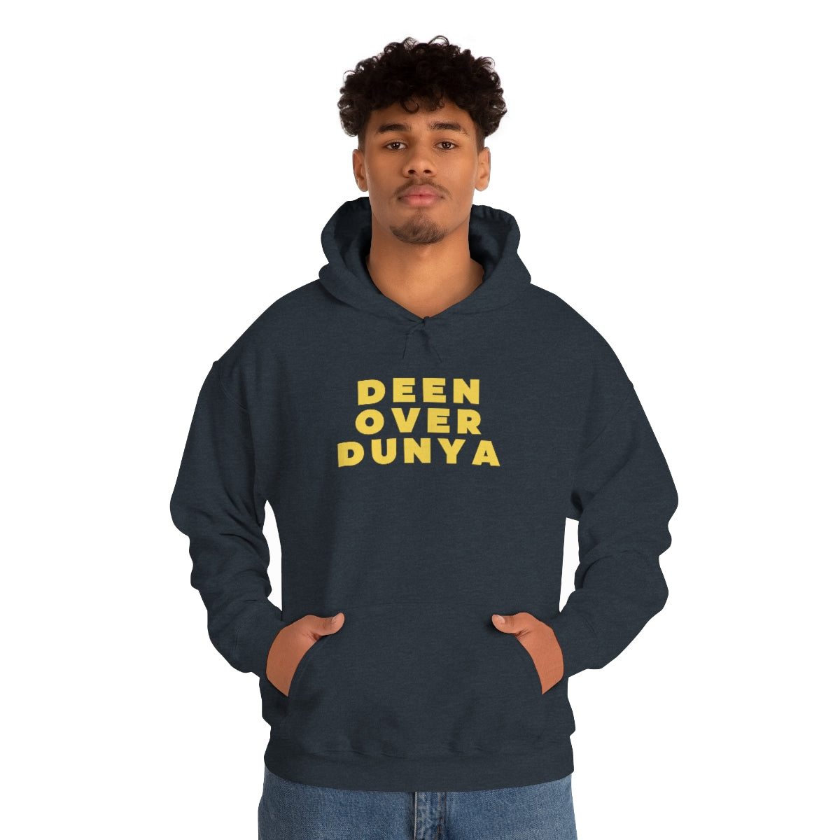 Deen Over Dunya - Hooded Sweatshirt