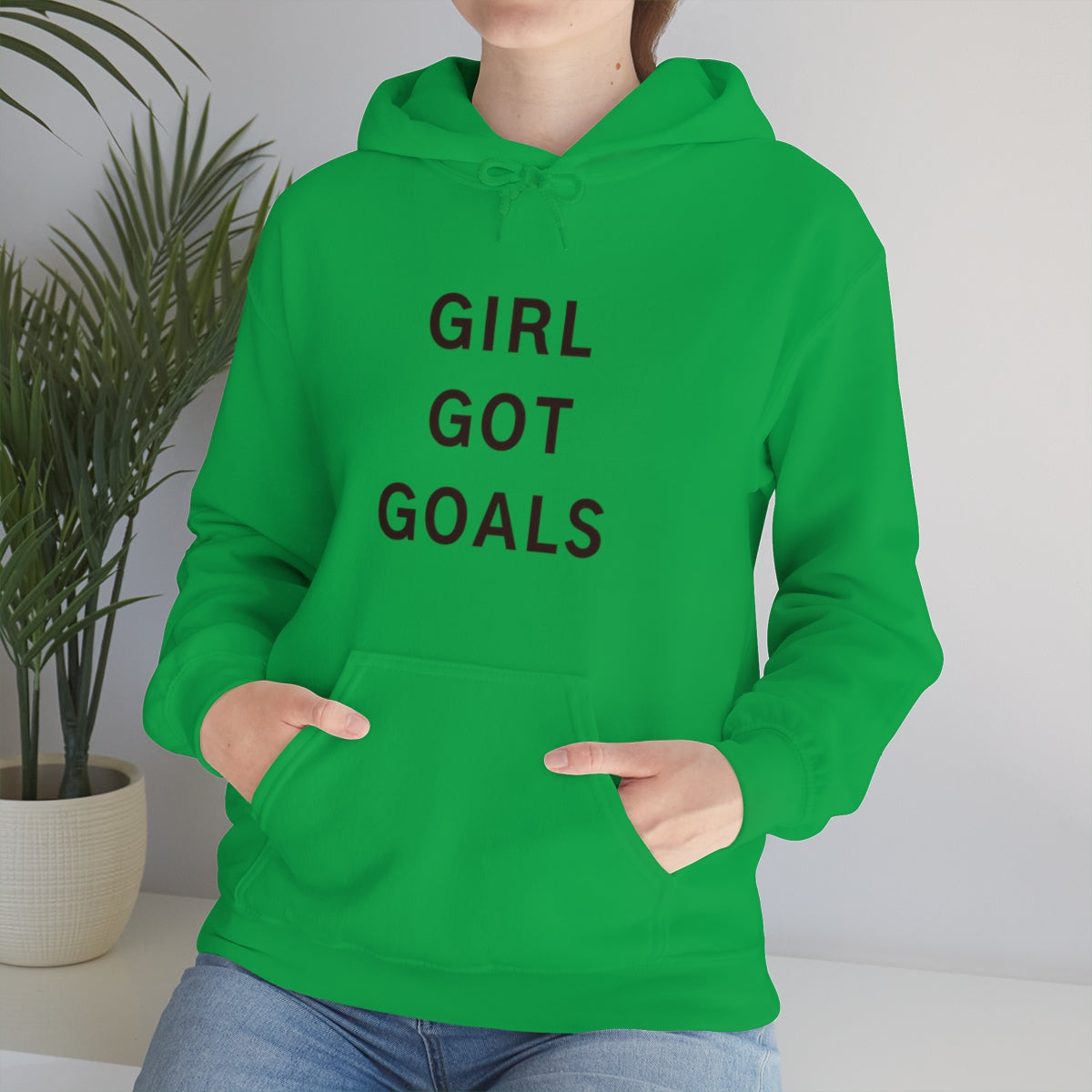 Goals-  Heavy Blend™ Hooded Sweatshirt