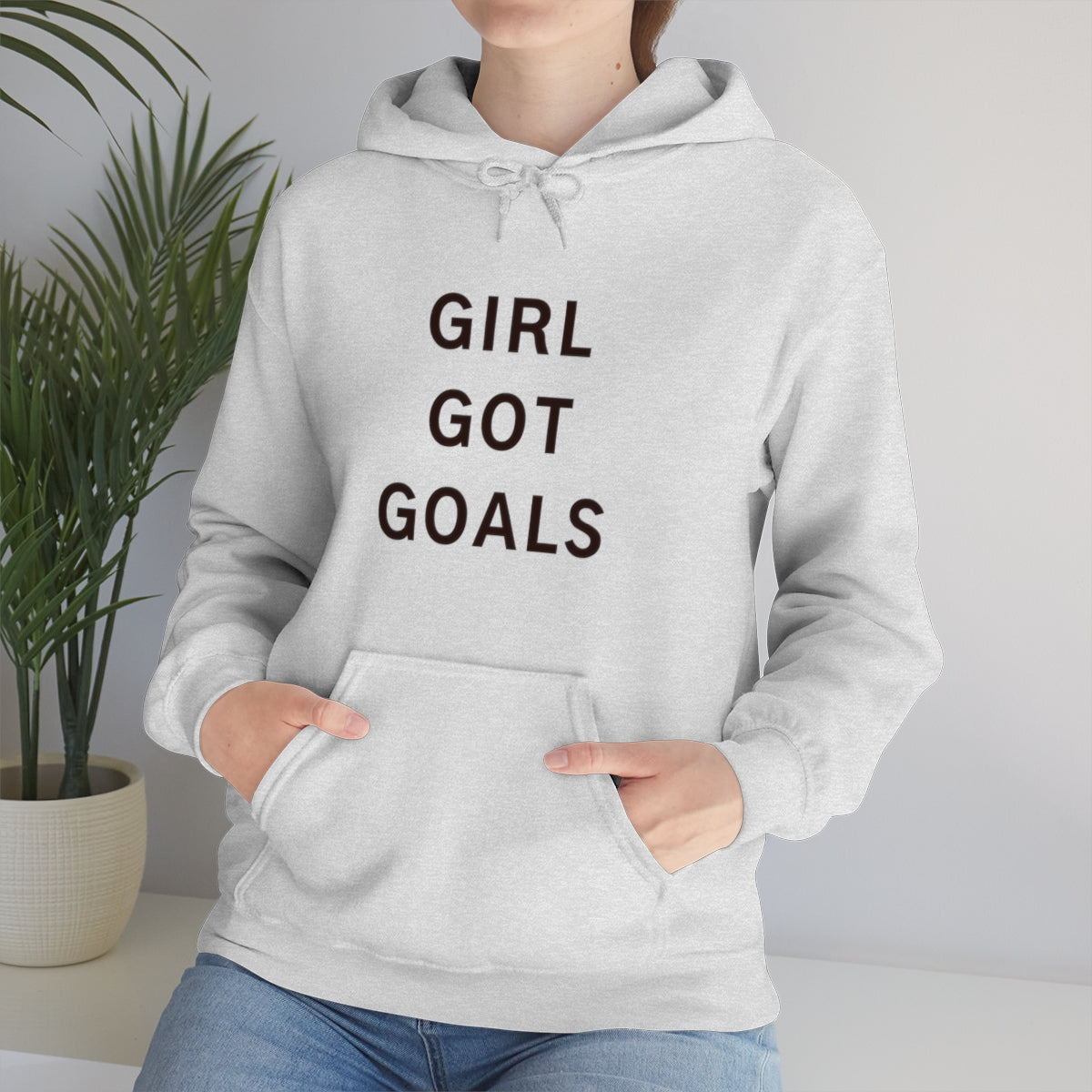 Goals-  Heavy Blend™ Hooded Sweatshirt