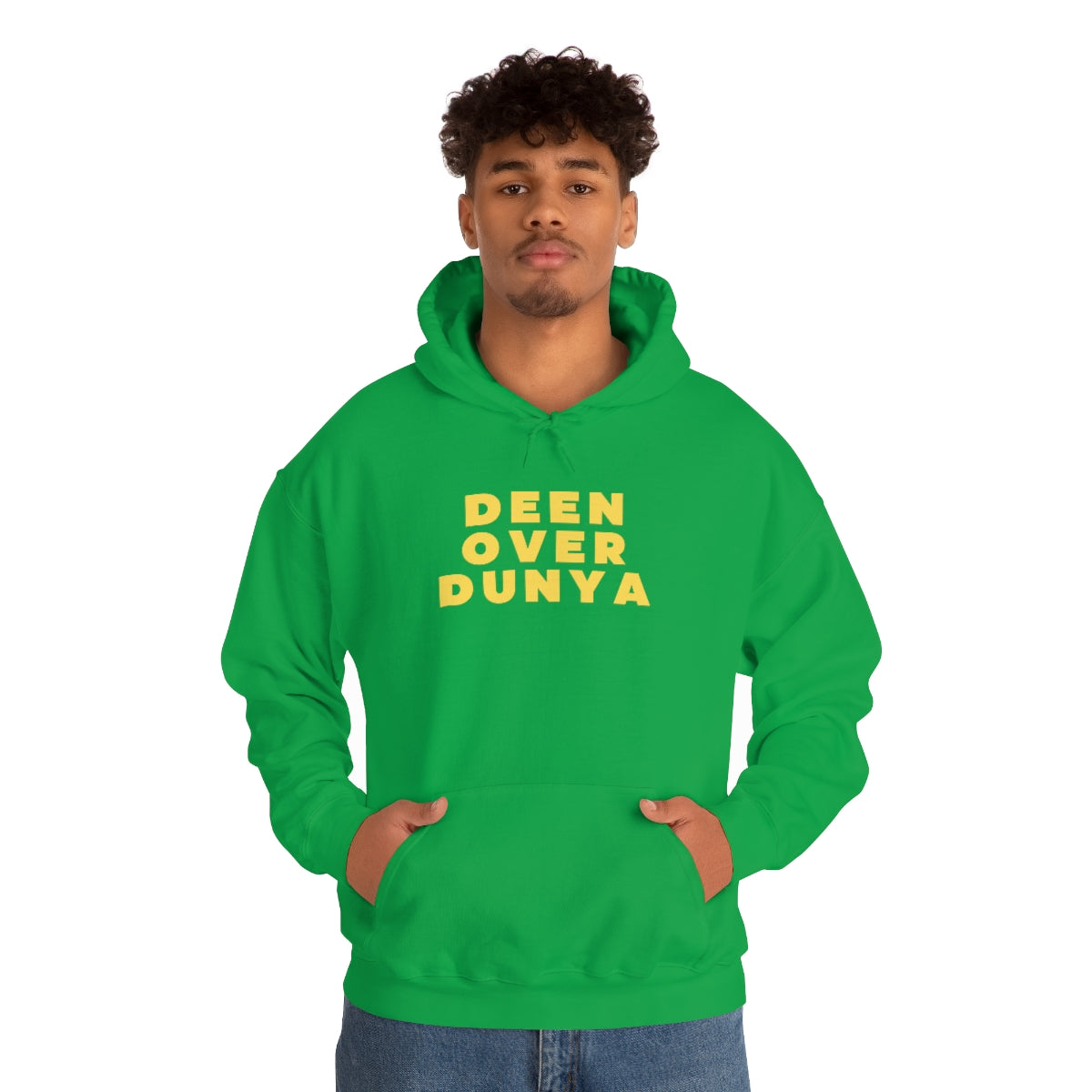 Deen Over Dunya - Hooded Sweatshirt