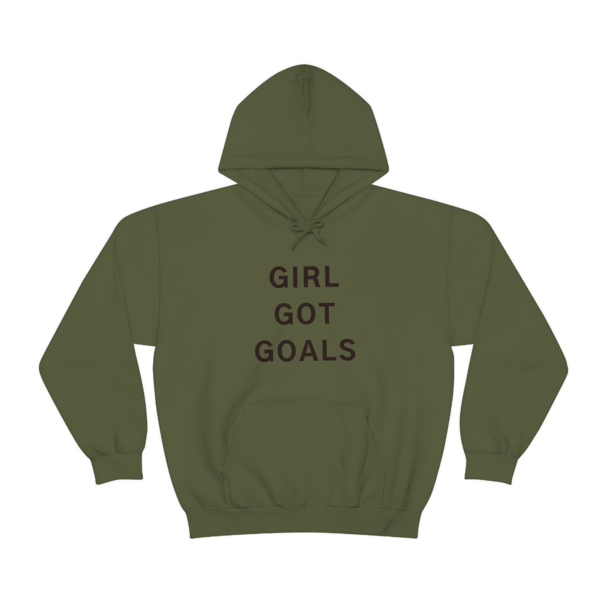 Goals-  Heavy Blend™ Hooded Sweatshirt