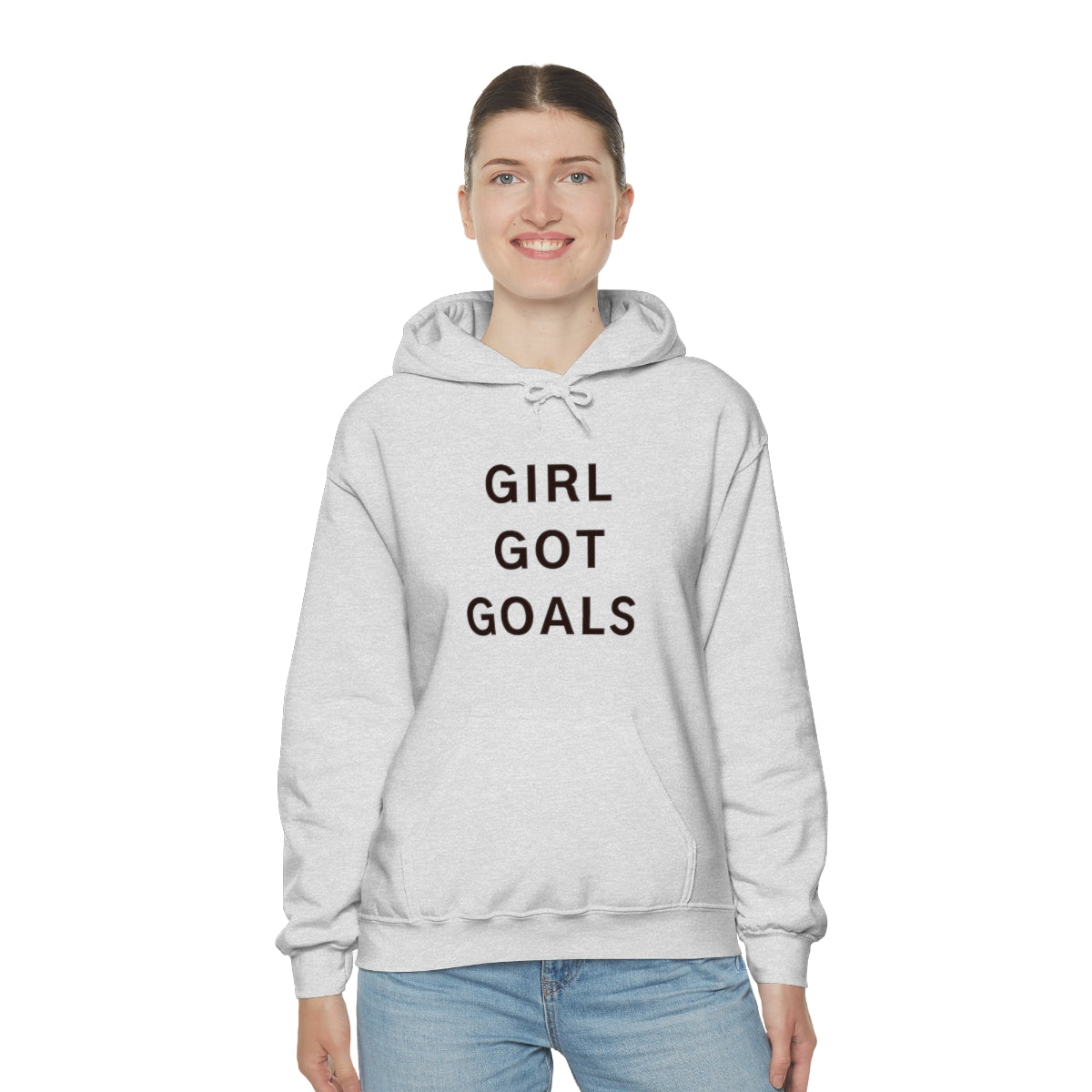 Goals-  Heavy Blend™ Hooded Sweatshirt