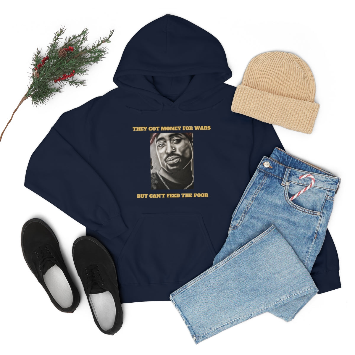 2 Pac - Heavy Blend™ Hooded Sweatshirt