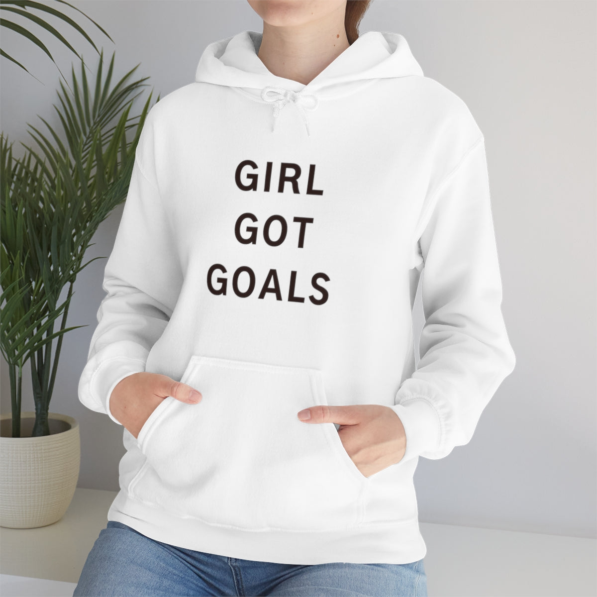 Goals-  Heavy Blend™ Hooded Sweatshirt