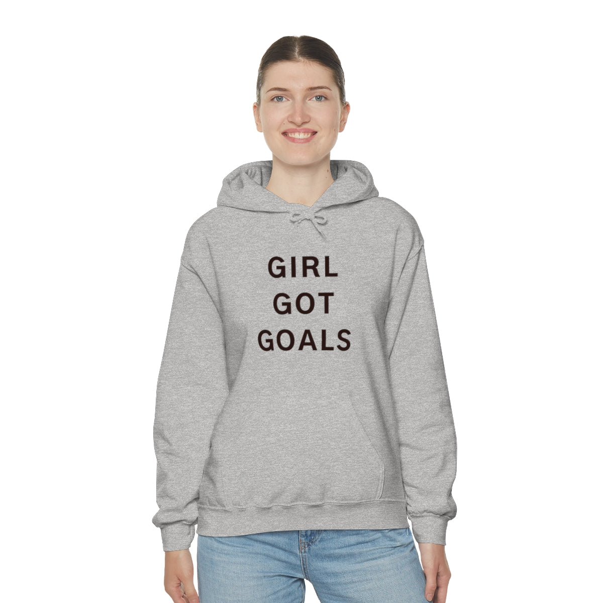 Goals-  Heavy Blend™ Hooded Sweatshirt