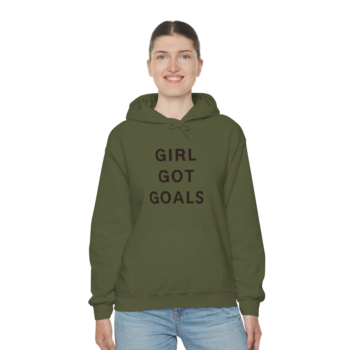 Goals-  Heavy Blend™ Hooded Sweatshirt