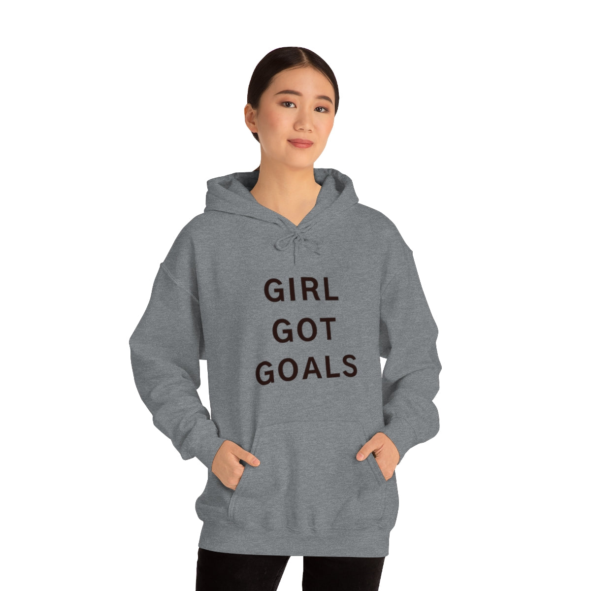 Goals-  Heavy Blend™ Hooded Sweatshirt