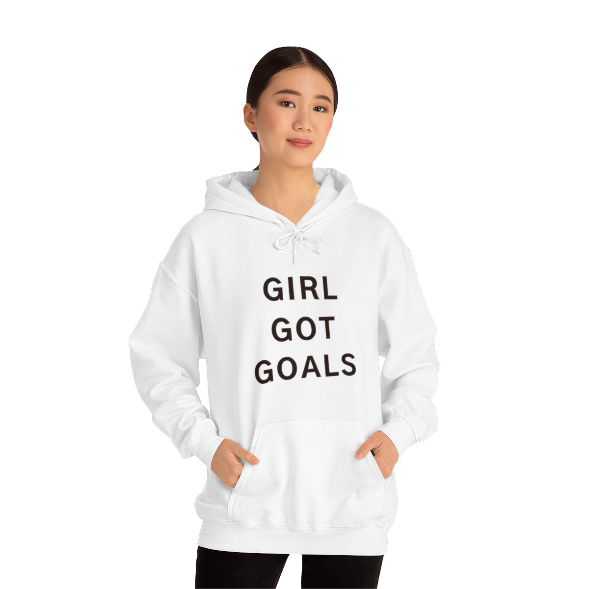 Goals-  Heavy Blend™ Hooded Sweatshirt