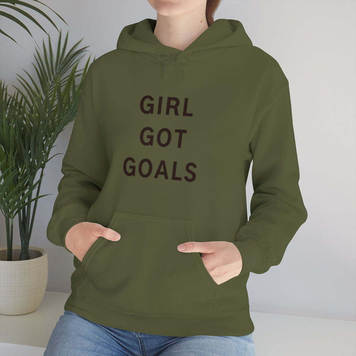 Goals-  Heavy Blend™ Hooded Sweatshirt