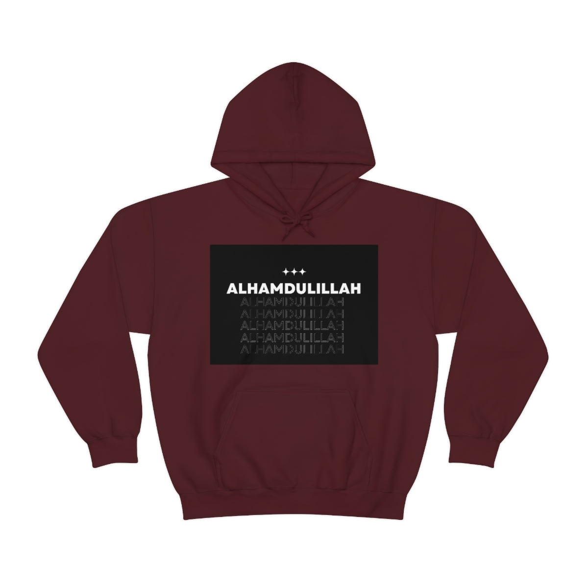 Alhamdullah -  Heavy Blend™ Hooded Sweatshirt