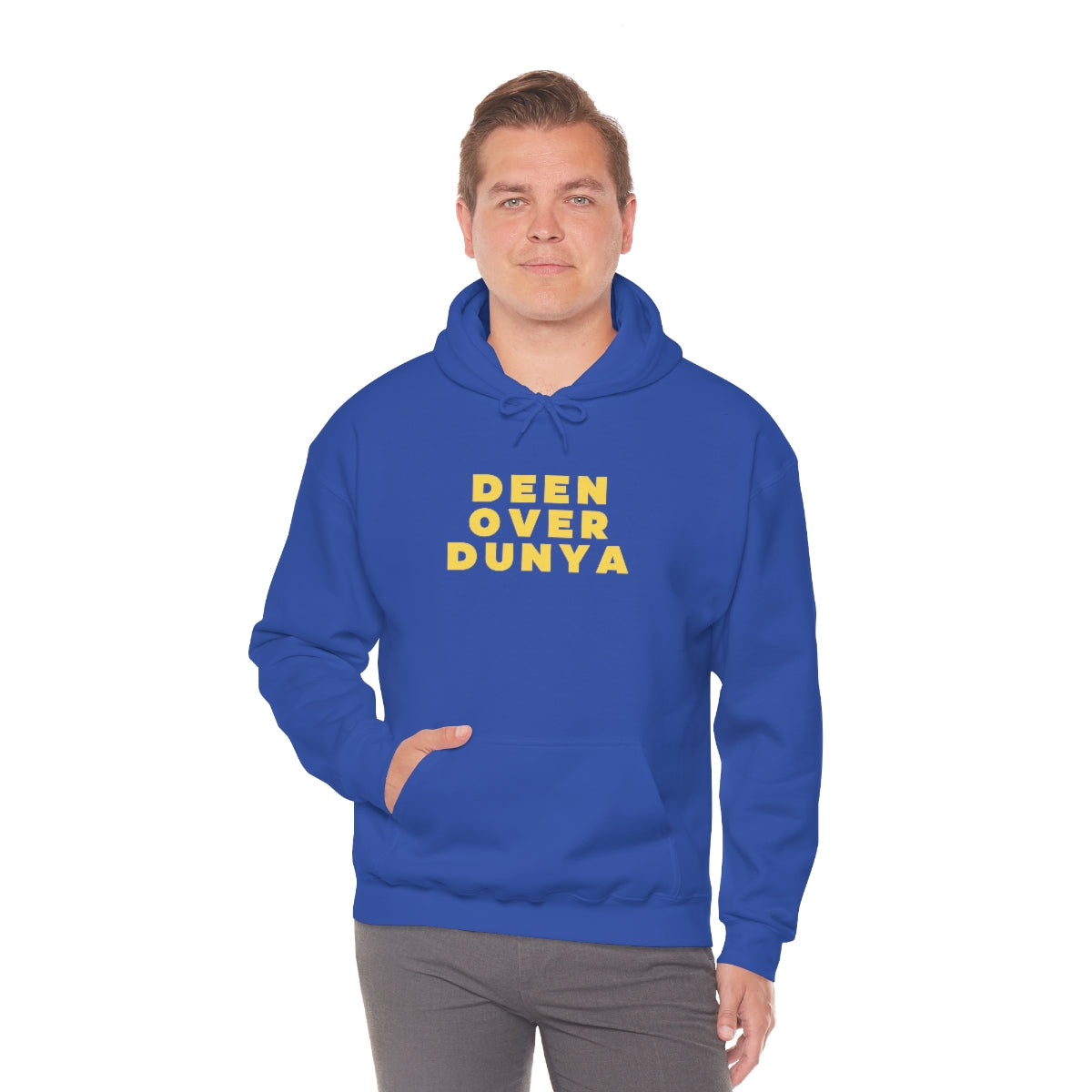 Deen Over Dunya - Hooded Sweatshirt