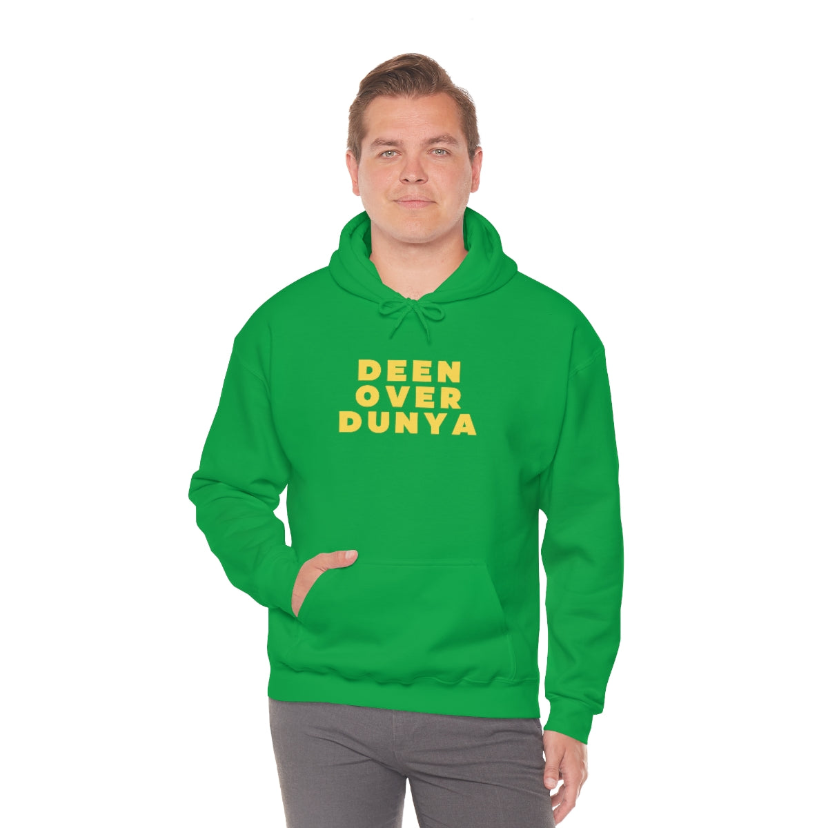 Deen Over Dunya - Hooded Sweatshirt