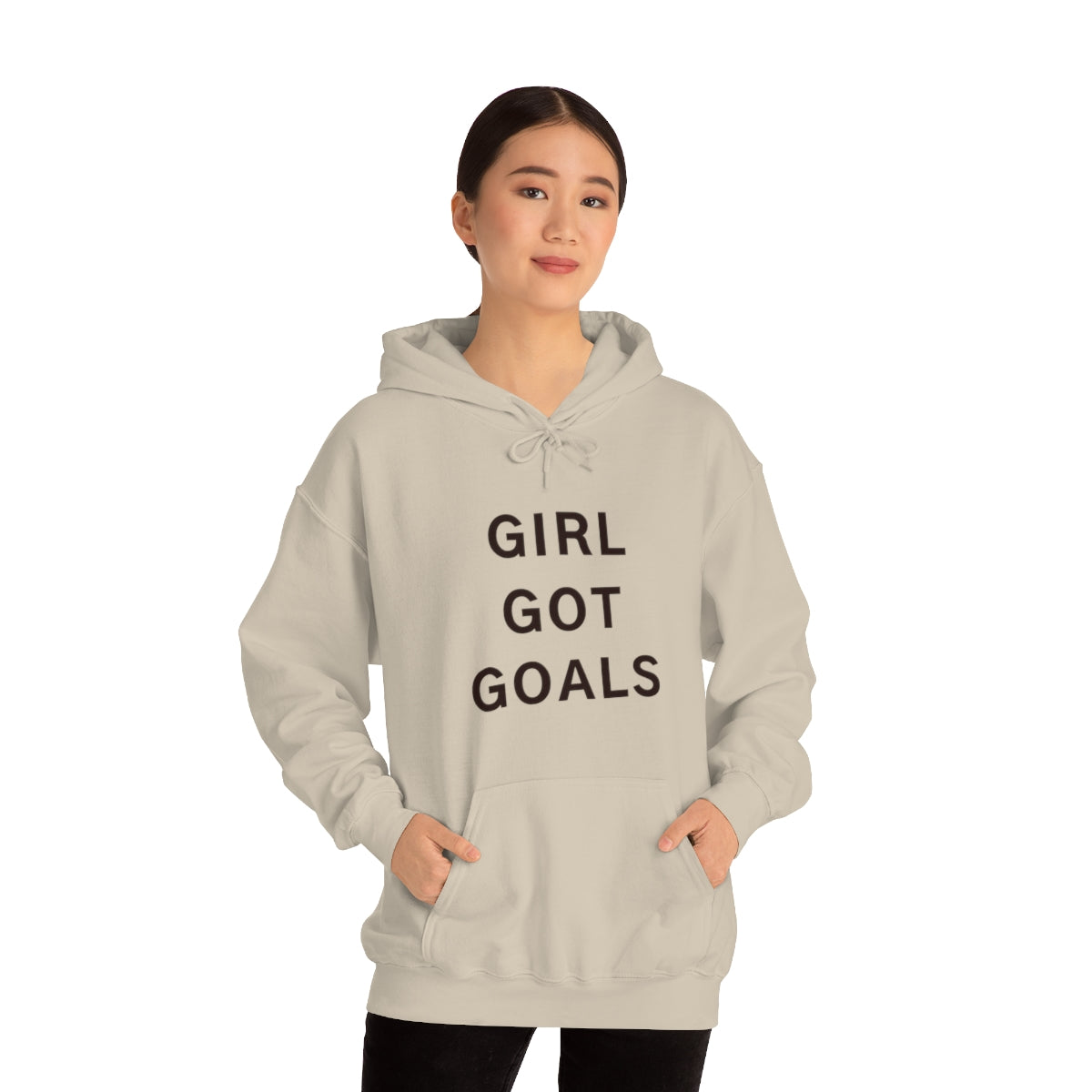 Goals-  Heavy Blend™ Hooded Sweatshirt